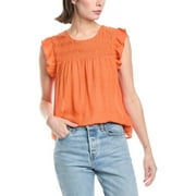 Nanette Nanette Lepore womens Blouse, m, Orange
